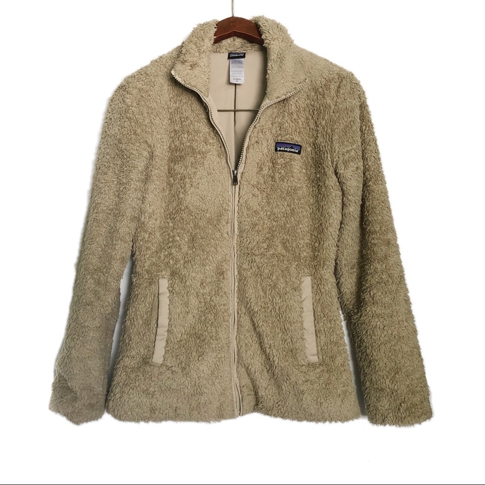 Patagonia Los Gatos El Cap Khaki fleece jacket XS